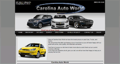 Desktop Screenshot of carolinaautoworld.com