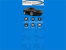Tablet Screenshot of carolinaautoworld.com